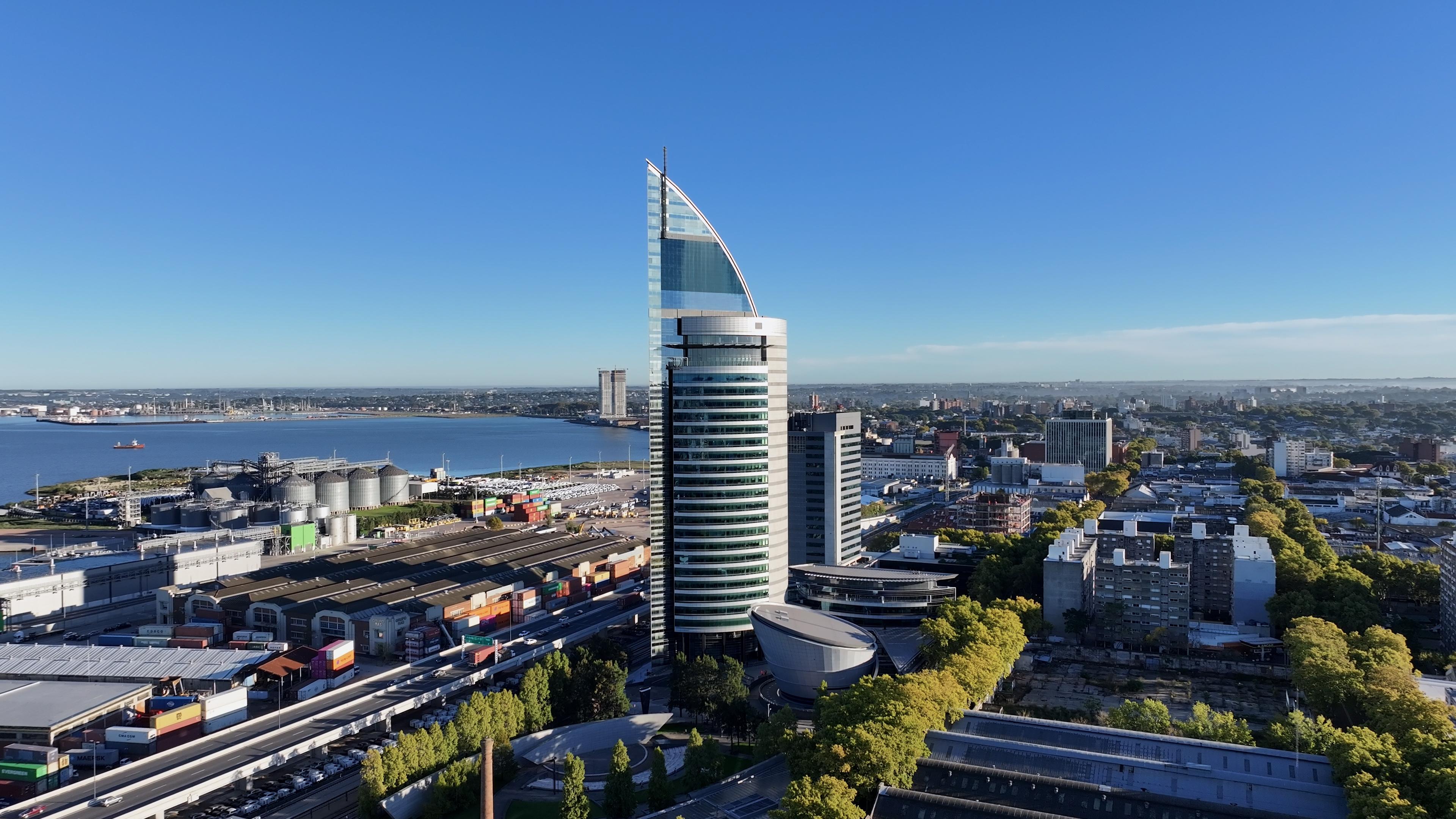 Montevideo business district, Uruguay